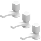 Torneira Para Lavatório Plástica Branca | Valeplast | 03 Un